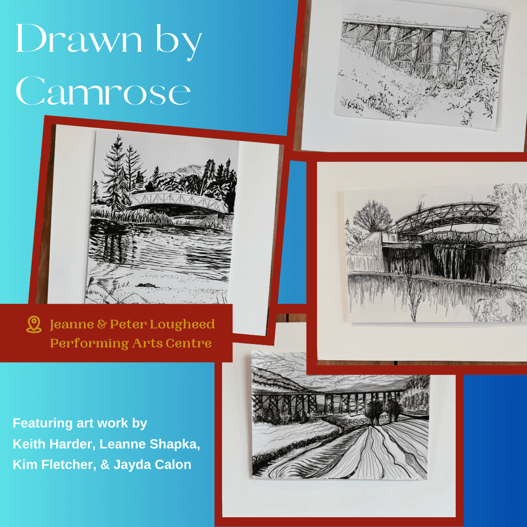 Drawn by Camrose: A Local Lens on a Familiar LandscapeDrawn By Camrose Visual Art Display Now Showing