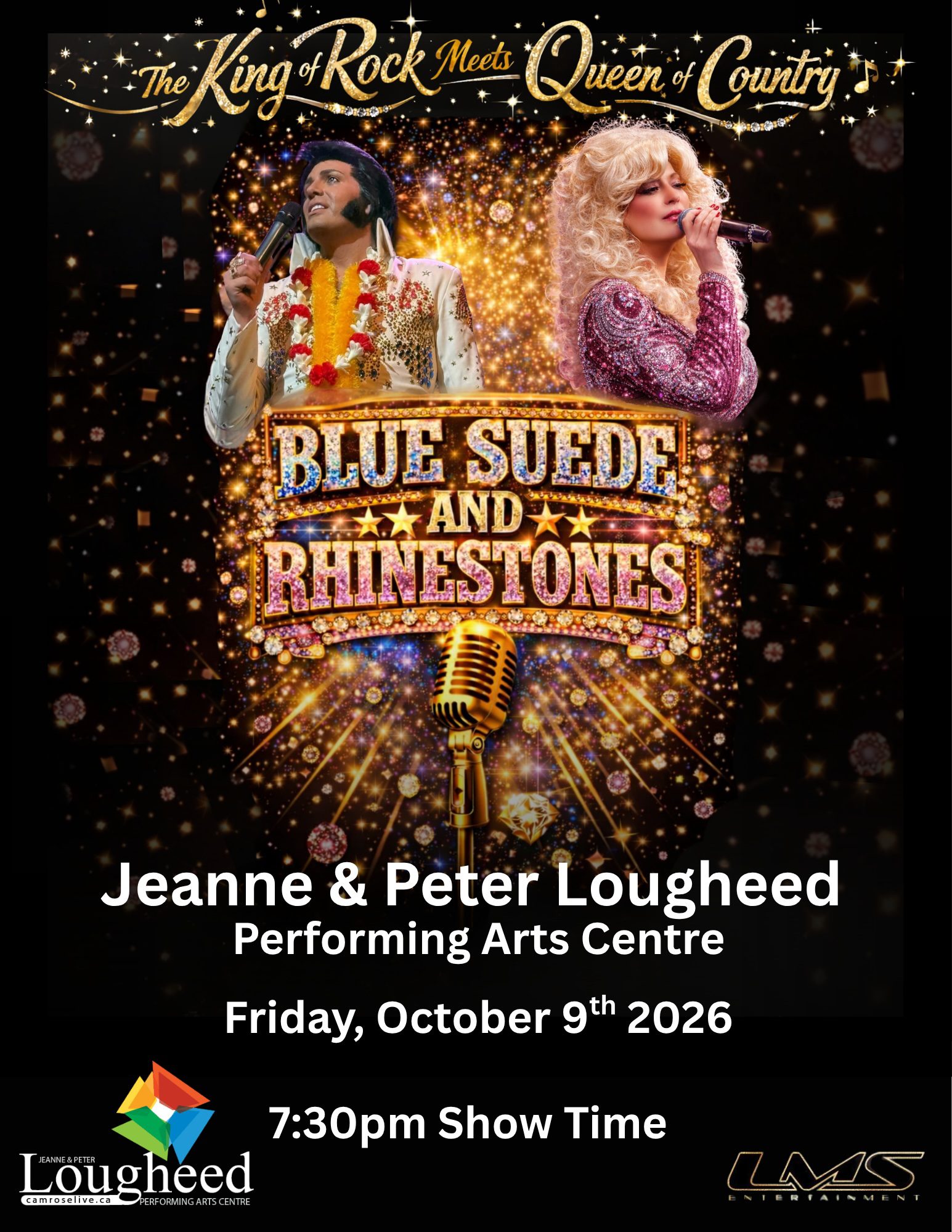 Elvis and Dolly: Blue Suede & Rhinestones