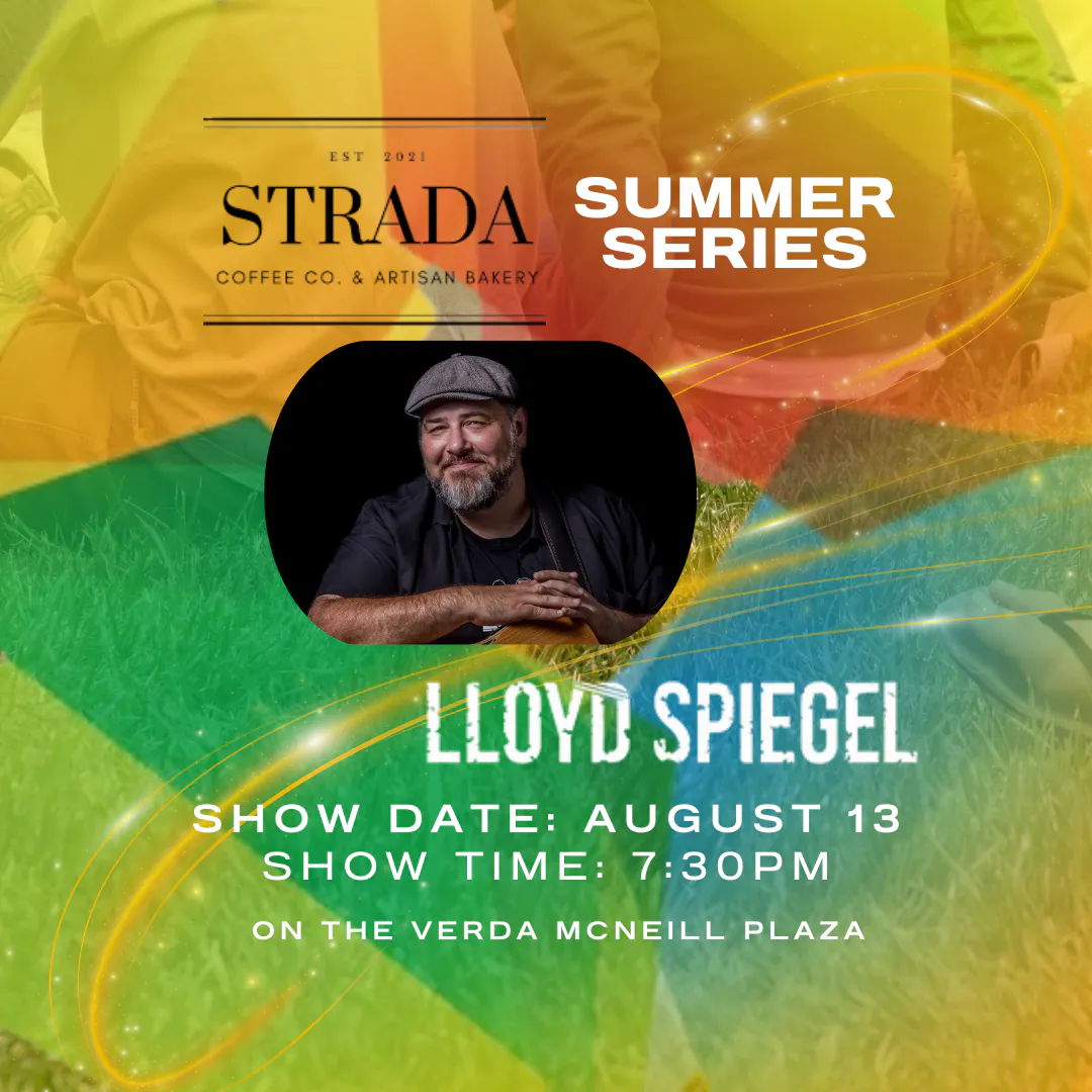 🇦🇺 From Down Under to Central Alberta: Experience Acoustic Blues Master Lloyd Spiegel on August 13!