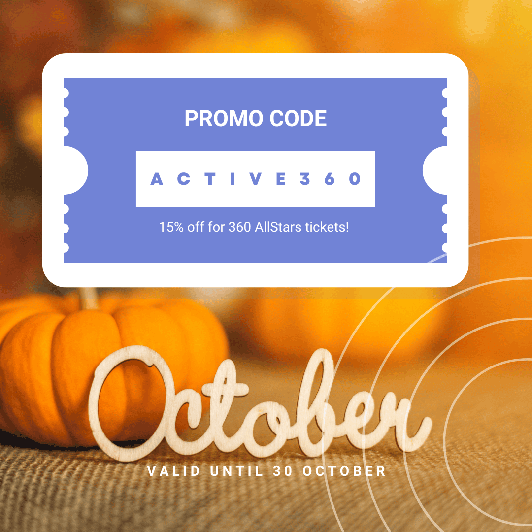 Fall into Adrenaline: Score 15% Off 360 ALLSTARS Tickets All Month Long!